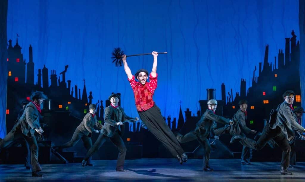 Mary Poppins Australian premiere production 2022 Photo Daniel Boud