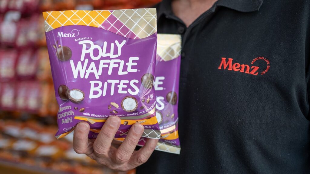 Phil Sims Polly Waffle Bites Adelaide South Australia