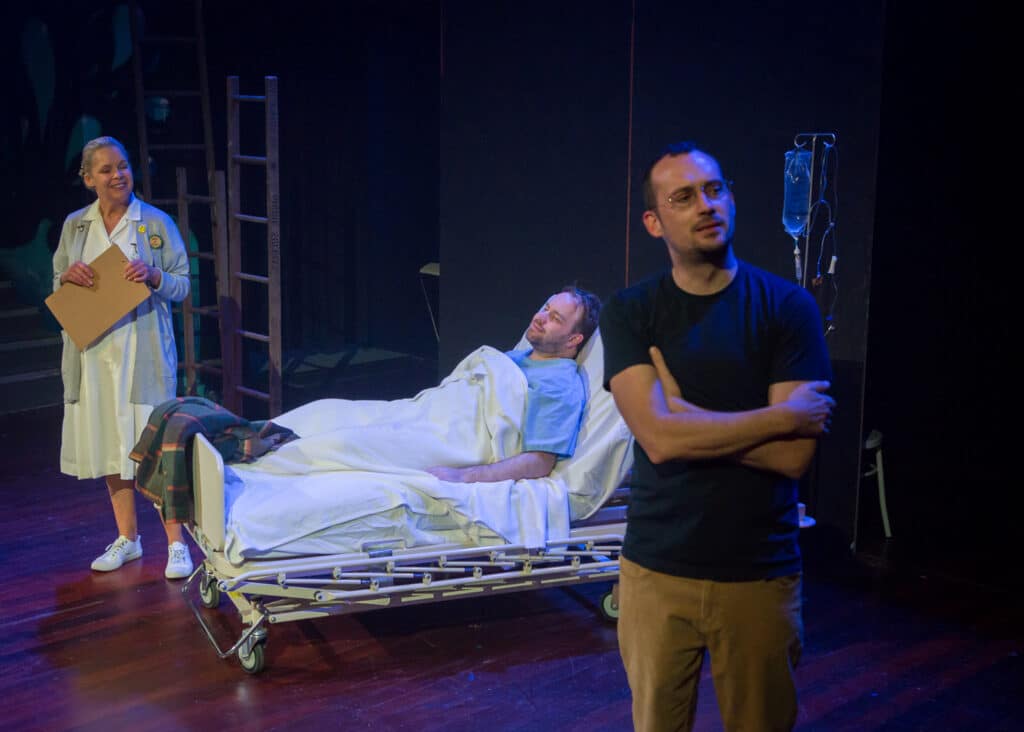 Angels in America Rachel Dalton Matt Houston and Lee Cook