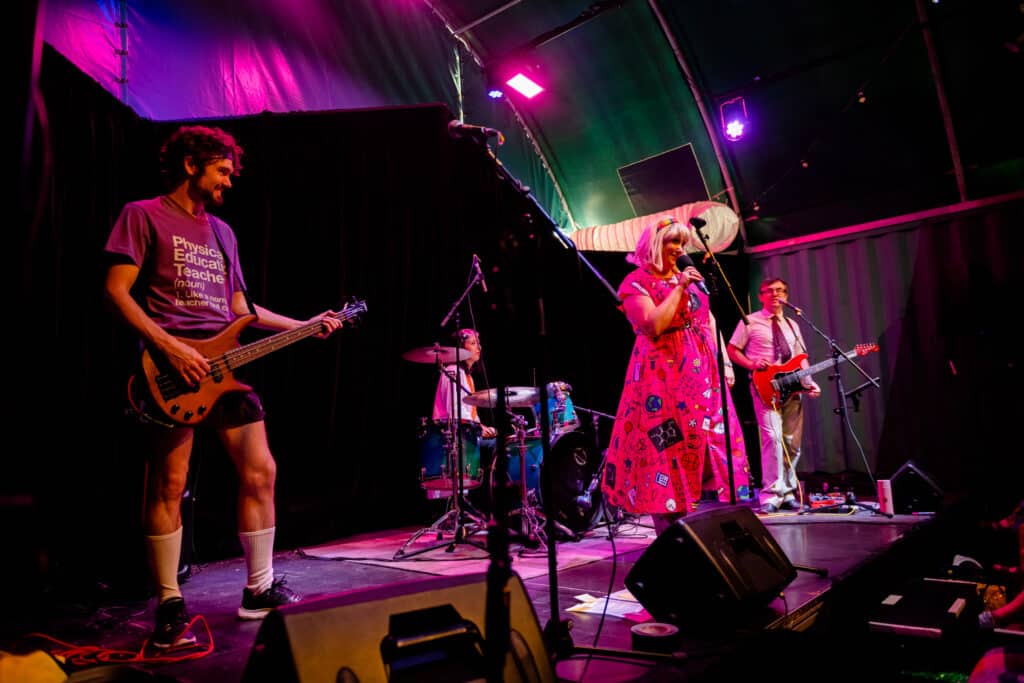 Extra Curricular band Photo by Nat Rogers