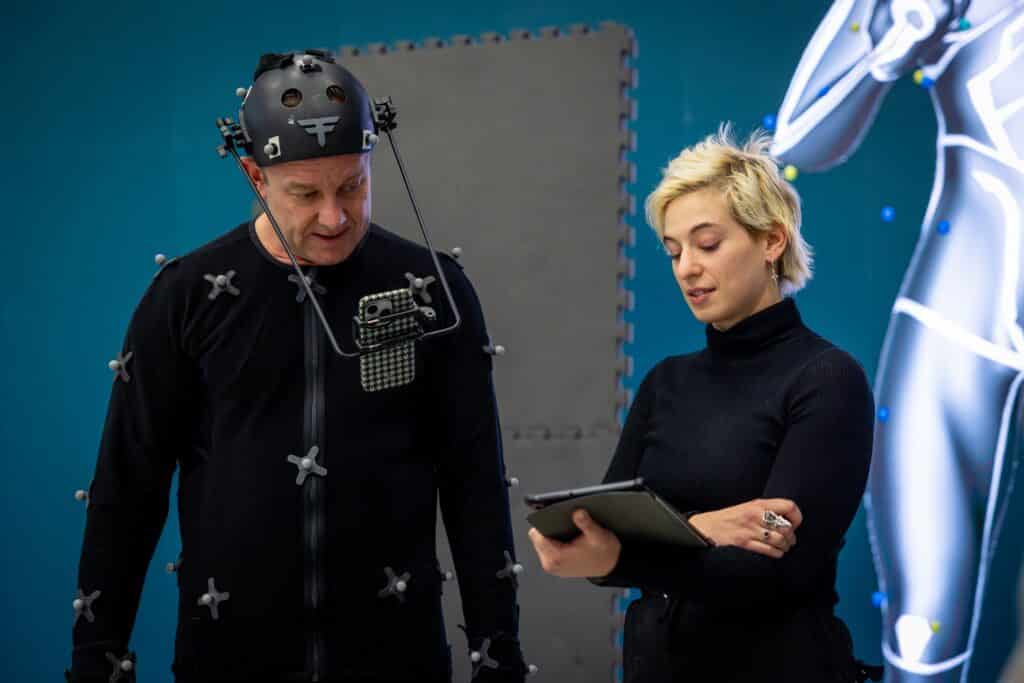 Starweaver BehindtheScenes EllenGrahamandMarkSaturnorehearsing PhotobyJamieHornsby 20