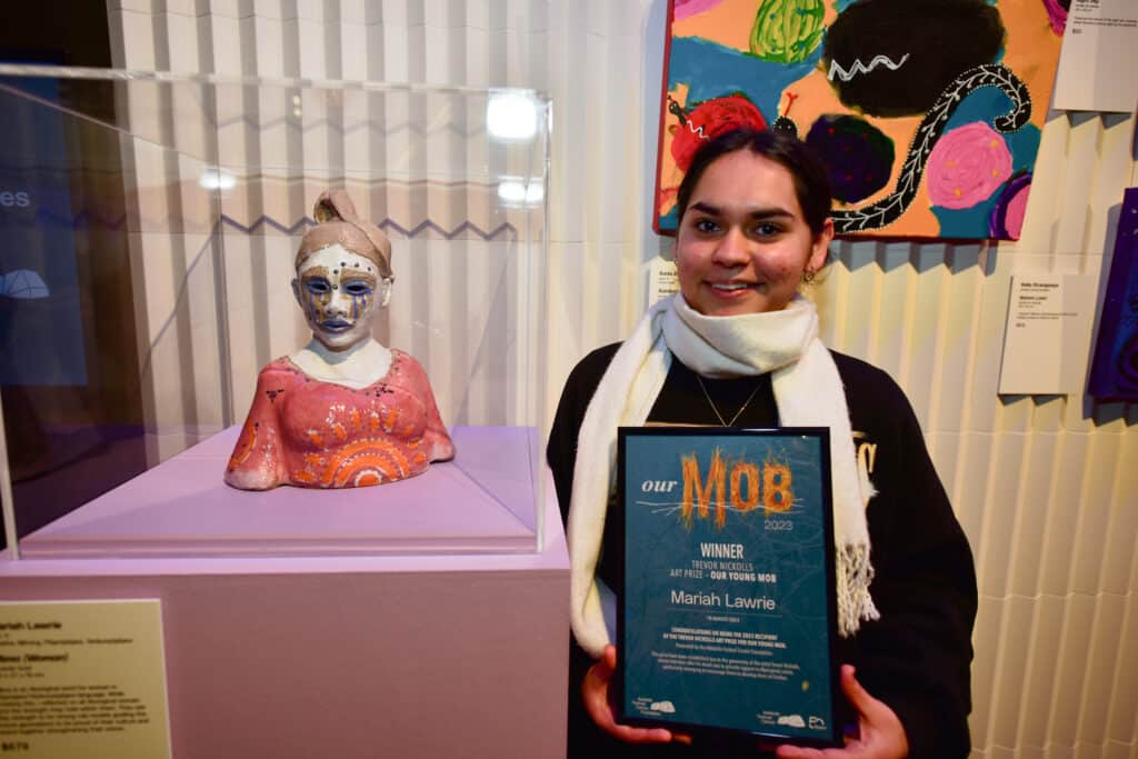 OUR MOB 2023 Mariah Lawrie OUR YOUNG MOB winner photographer credit Trentino Priori