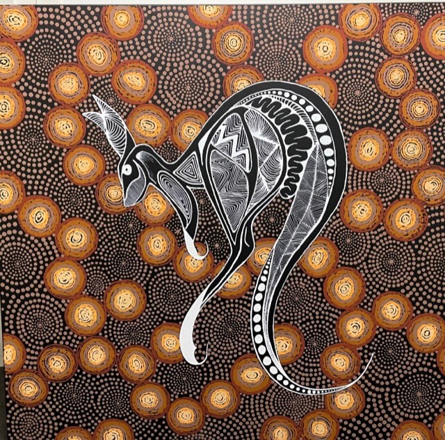 Samantha Gollan Kaurna spirit animal OM image 2023