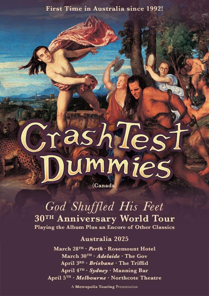 Crash Test Dummies Tour Poster