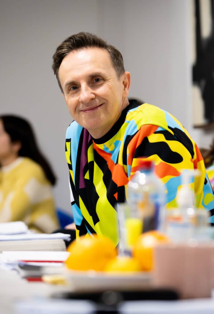 MITCHELL BUTEL directing THE QUESTIONS credit MATT BYRNE