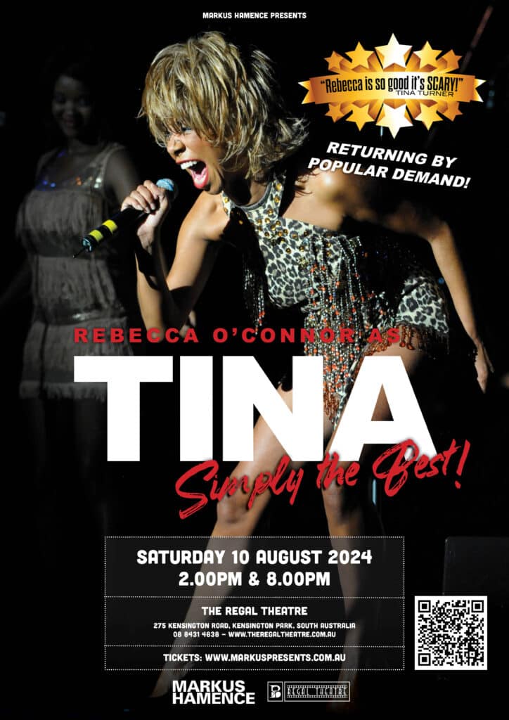 Rebecca OConnor as TINA Simply The Best