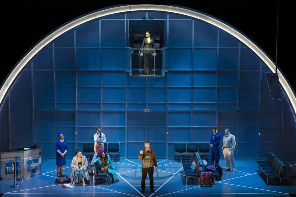 The cast of Flight. Scottish Opera 2018. Credit James Glossop. 2