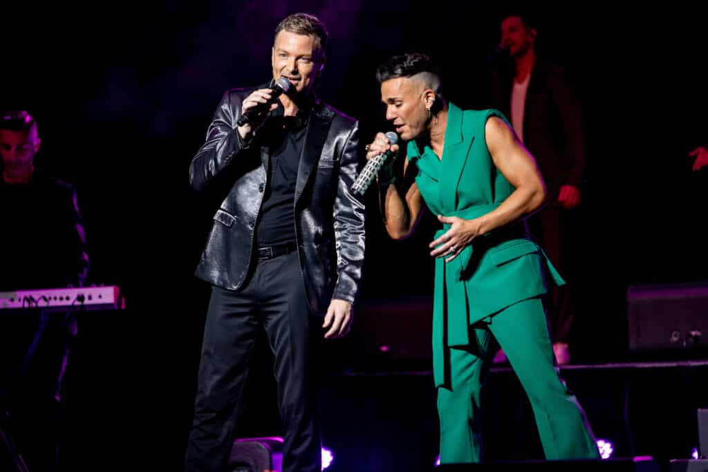 Tim Cambell Anthony Callea LIVE 02 2023 PIC CREDIT DAVID HOOLEY