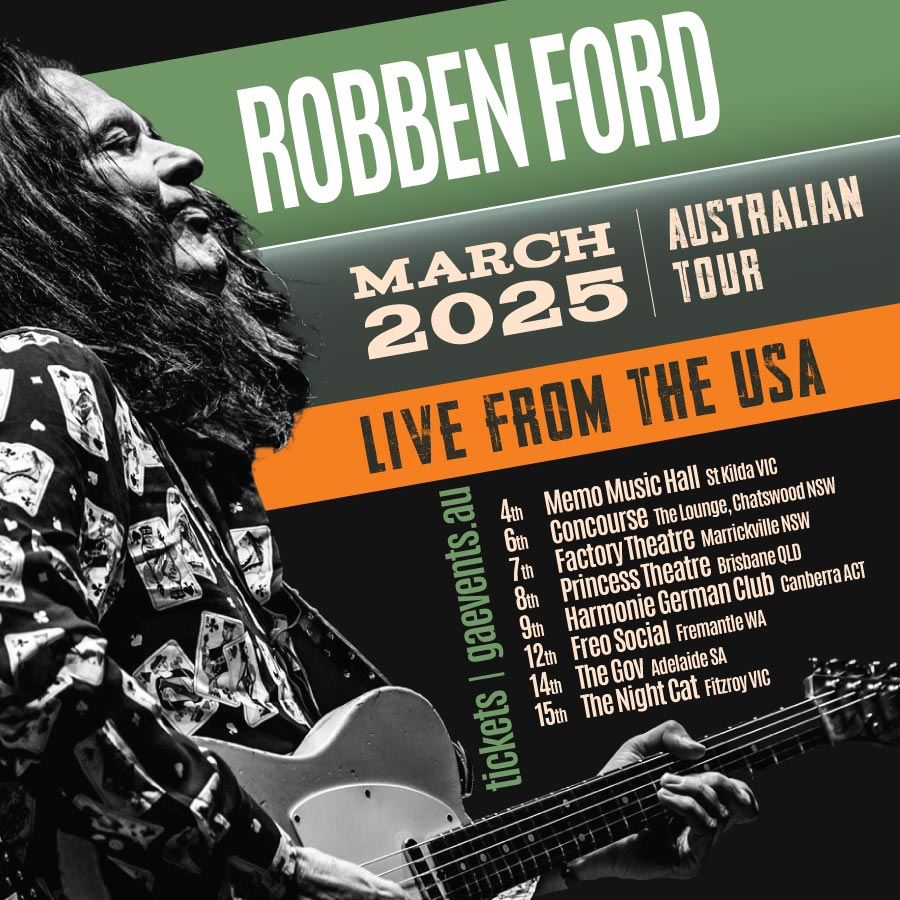 GAE ROBBEN FORD Square General Tour Poster