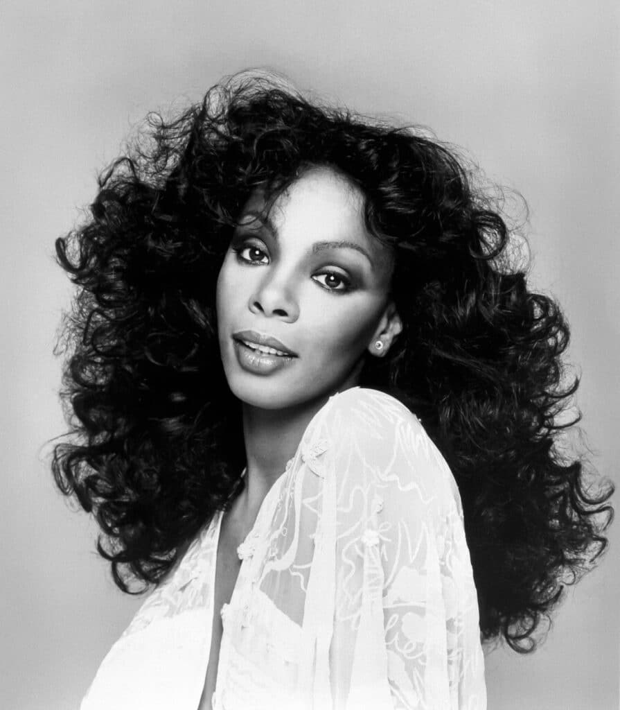 Donna Summer 1977 Casablanca publicity headshot