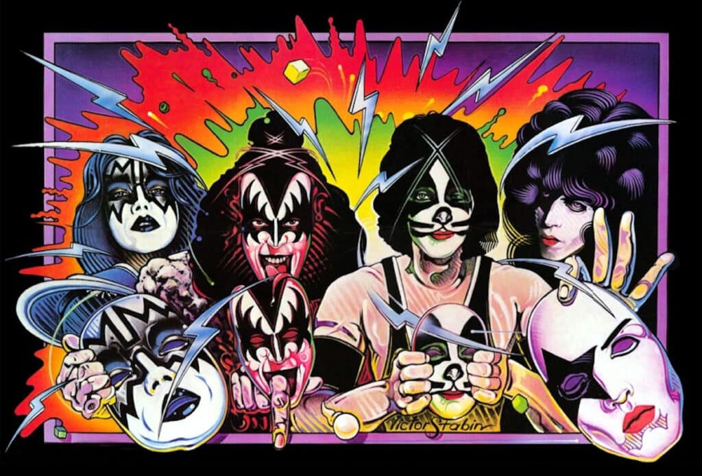 Kiss Poster Print