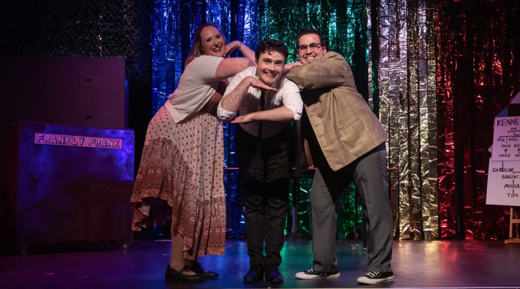 Merrily We Roll Along Dani Greaves Nick Munday Deon Martino Williams