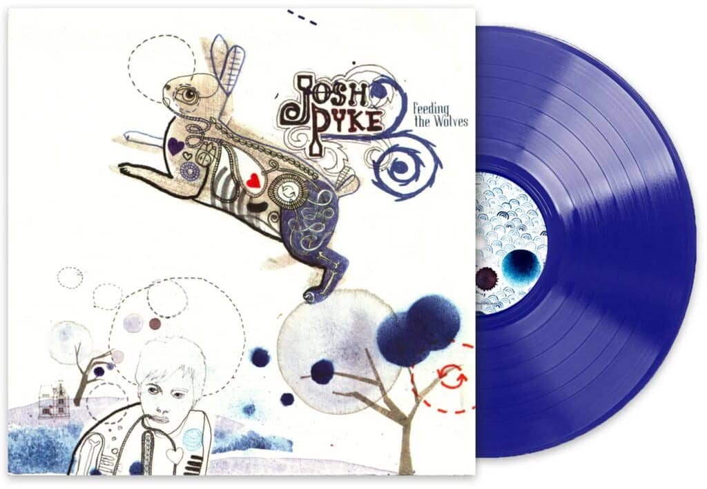 Josh Pyke Feeding The Wolves LP mockup white background copy