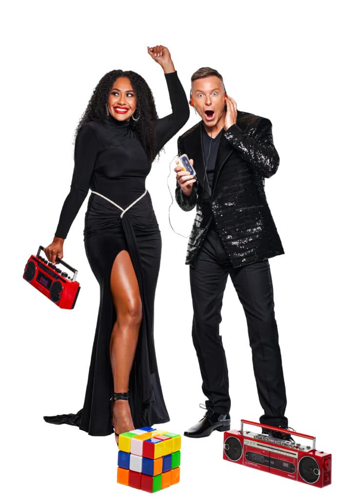 Electrifying 80s Paulini Tim Campbell 01 PIC CREDIT Andrew Raszevski