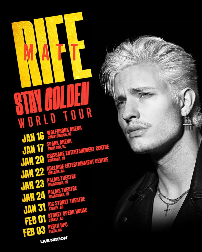 MATT RIFE STAY GOLDEN WORLD TOUR 1080x1350