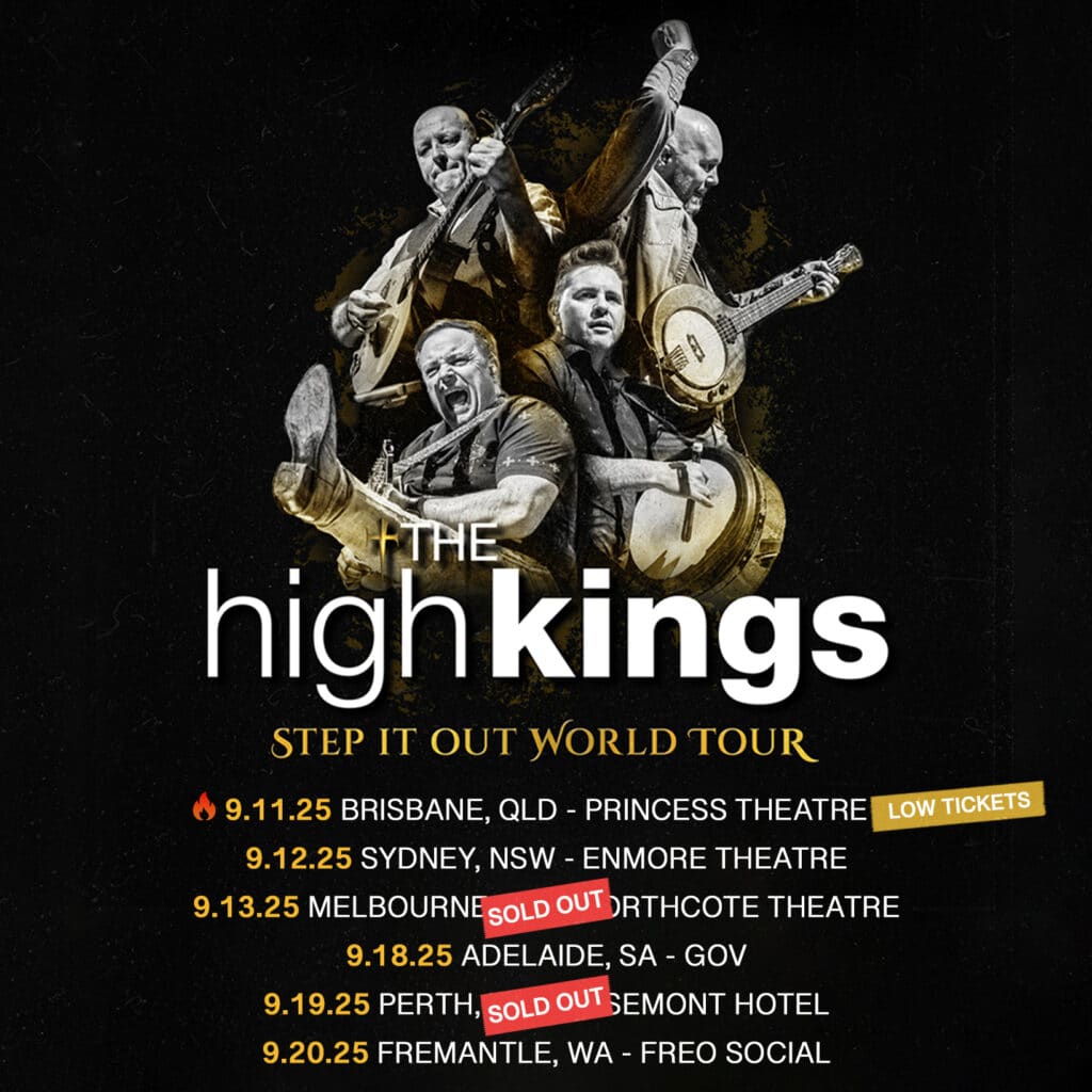 The High Kings tour poster