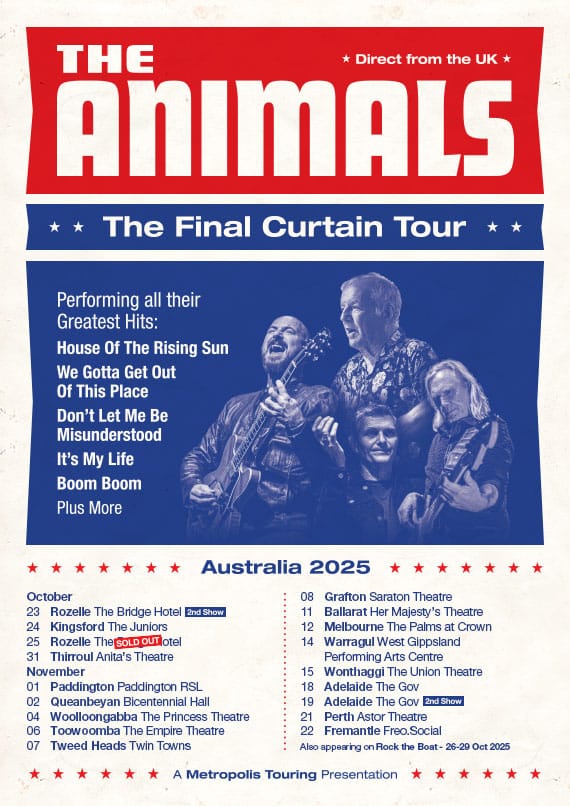The Animals A3 website 3