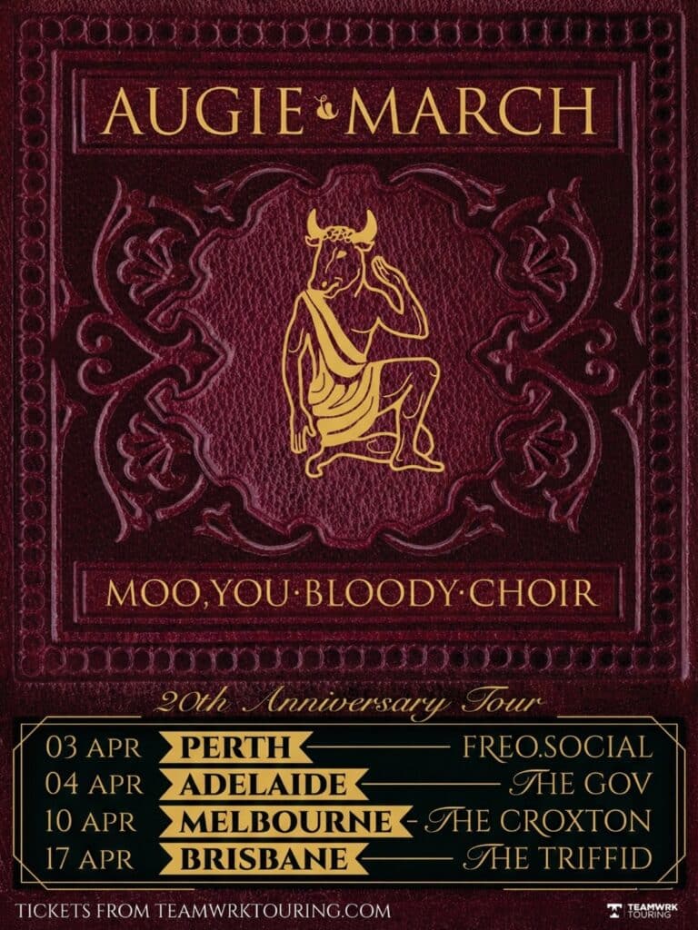Augie March tour art